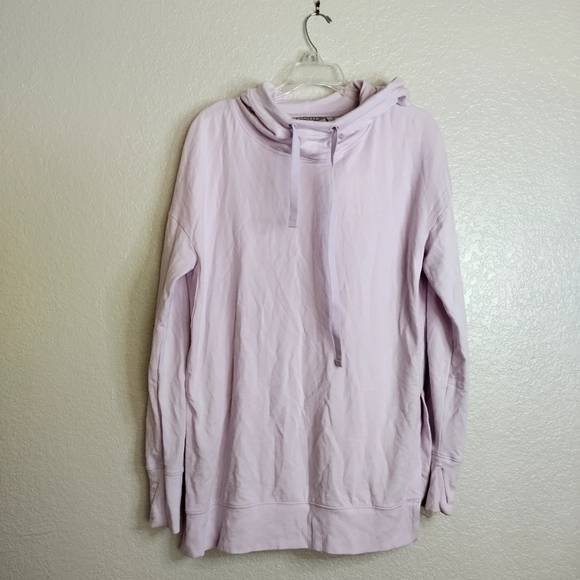 Athleta Sayulita long sleeve Hoodie LILAC sz M - Picture 2 of 8